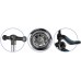 Hurt-net Three-wheeled dla dzieci balansowa siedzisko Nukido Flippo - Black