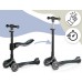 Hurt-net Three-wheeled dla dzieci balansowa siedzisko Nukido Flippo - Black