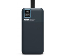 PORT CONNECT External USB-C battery integrated lamp | 30000 mAh | Blue