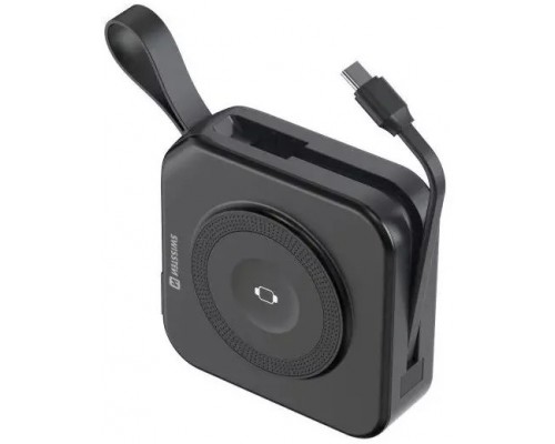 Swissten ALL-IN-ONE PRO Li-Pol 5/9/12V for charging phones and other devices 22013978 10000mAh kabel USB-C 1