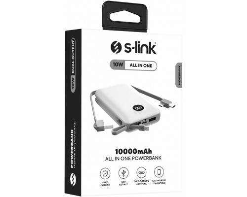S-link P102 10000mAh White