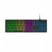 Wozinsky WKG-200 z rolką gamingowa membranowa rainbow - czarna