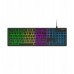 Wozinsky WKG-200 z rolką gamingowa membranowa rainbow - czarna