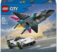 LEGO City Odrzutowiec kontra samochód (60489)