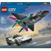 LEGO City Odrzutowiec kontra samochód (60489)