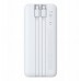 Baseus Lipow 10000mAh 22,5W with two built-in cables (with Baseus Simple USB-A - USB-C 3A 20cm) - White