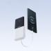 Baseus Lipow 10000mAh 22,5W with two built-in cables (with Baseus Simple USB-A - USB-C 3A 20cm) - White