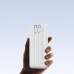 Baseus Lipow 10000mAh 22,5W with two built-in cables (with Baseus Simple USB-A - USB-C 3A 20cm) - White