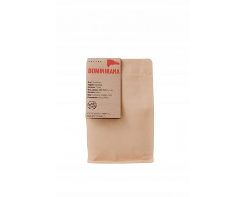 Instytut Kawy - kawa ziarnista Dominikana Barahona AA Washed Espresso 250 g