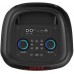 POWER AUDIO MAX - Duży głośnik Bluetooth, 120W RMS/ 1400W PMPO, dwa głosniki 8", FM Radio, Equalizer, funkcja karaoke, MP3/karty microSD, USB, AUX, BT 5.0+EDR, wyśiwietlacz, LED, wbudowany akumulator. Zestaw z pilotem.