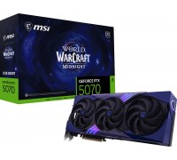 MSI GeForce RTX 5070 World of Warcraft Midnight Void Edition OC 12GB GDDR7 DLSS4 (G507012WMVEC)