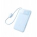 Baseus Baseus EnerFill FC11 10000mAh 22.5W  wyświetlaczem cyfrowym i dwoma wbudowanymi kablami - Blue