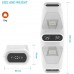 Forbíjecí stanice FIXED dla dwóch bewith prwith ewoforwych controller|ów Xbox Series S, X a One white