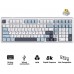 Ajazz magnetyczna bezprzewodowy Ajazz AK980 Magnetic Switch White USB-C