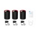 Cudy DOMOWY SYSTEM WI-FI MESH M3000(3-PACK)-BLACK Wi-Fi 6 2.4&nbsp;GHz, 5&nbsp;GHz, 574&nbsp;Mb/s + 2402&nbsp;Mb/s CUDY