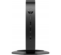 Komputer HP Elite t655 - Thin Client - SFF - 1 x Ryzen Embedded R2314 / 2.1 GHz - RAM 8 GB - Flash 64 GB - eMMC - Radeon Graphics - 1GbE - Win 10 IoT Enterprise - Monitor: żaden - Tastatur: francuski