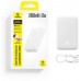 Baseus Magnetic Baseus EnerFill FM41 20000mAh 20W  kablem USB-C do USB-C 30cm - White
