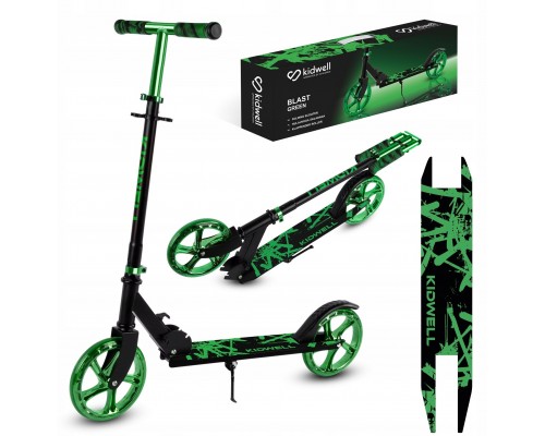 HULAJNOGA SKŁADANA BLAST GREEN DO 100kg  5906601713682