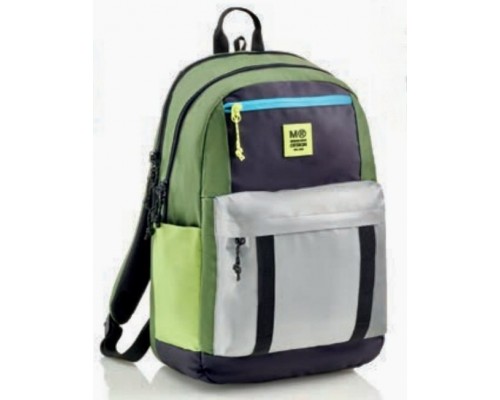 MIQUELRIUS Miquelrius Plecak Triple Amsterdam Recy 28l 3 przegrody zielony