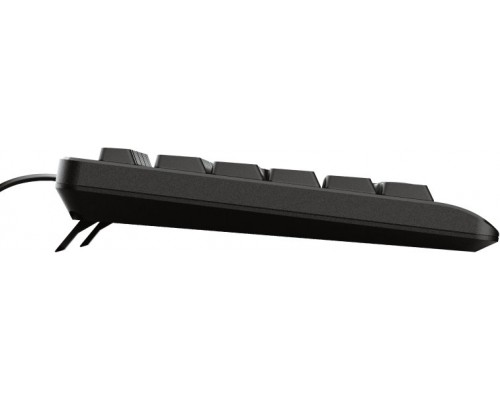 Trust Primo klawiatura Uniwersalne USB niemiecka Czarny
