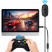 ADAPTER ODBIORNIK BEZPRZEWODOWY DO PADA KONTLORERA GAMING XBOX 360 PC USB