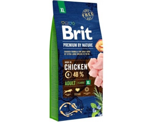 Brit Premium By Nature Adult XL Extra Large 15kg