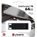 Pendrive Kingston DataTraveler 70, 64 GB  (DT70/64GB)