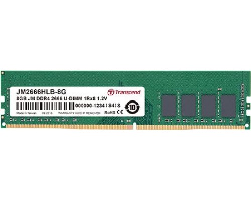 Transcend JetRam, DDR4, 16 GB, 2666MHz, CL19 (JM2666HLB-16G)