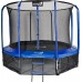 Garden Trampoline Jumpi Maxy Comfort With inner mesh 12.5 FT 374 cm Blue