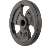 Marbo Sport Standard tri grip discs 5 kg MW-O5-kier -