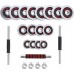 HMS ‎Dumbbells STC30 chrome plated 2 x 15 kg