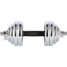 HMS ‎Dumbbells STC30 chrome plated 2 x 15 kg