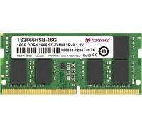 Transcend SODIMM, DDR4, 16 GB, 2666 MHz, CL19 (TS2666HSB-16G)