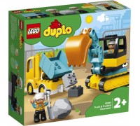 LEGO DUPLO Truck & Tracked Excavator (10931)