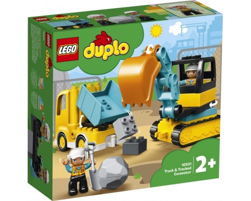 LEGO DUPLO Truck & Tracked Excavator (10931)