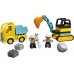 LEGO DUPLO Truck & Tracked Excavator (10931)