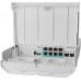 Switch MikroTik netPower Lite 7R (CSS610-1GI-7R-2S+OUT)