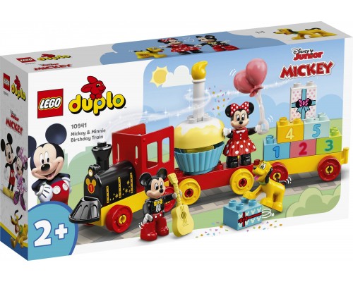 LEGO Duplo Mikija un Minnijas dzimšanas dienas vilciens (10941)