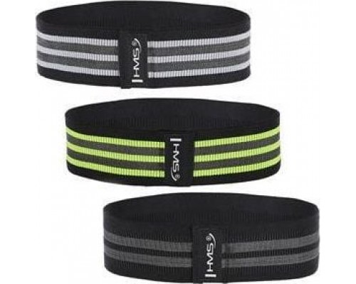 HMS Hip Band HB20 Set różne poziomy oporu w zestawie wielokolorowy 3 szt.