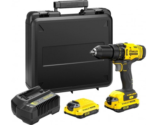 Stanley SFMCD700C2K 18 V 2 x akumulator 1.5 Ah