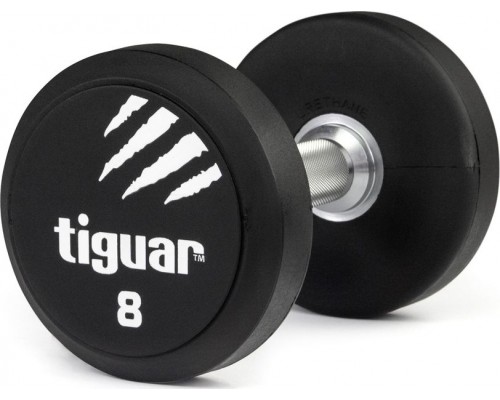 Tiguar ‎‎Hantel TI-WHPU0080 rubberized 1 x 8 kg