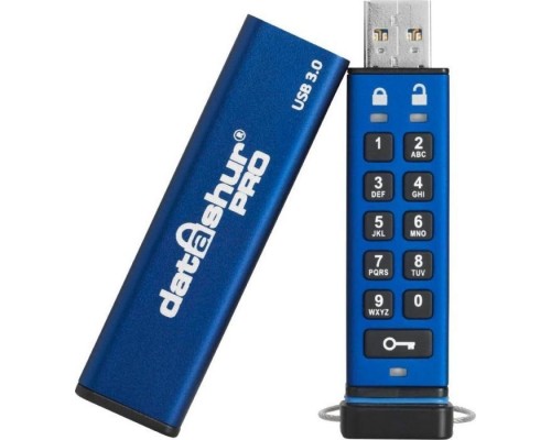 Pendrive iStorage datAshur Pro, 16 GB  (IS-FL-DA3-256-16)