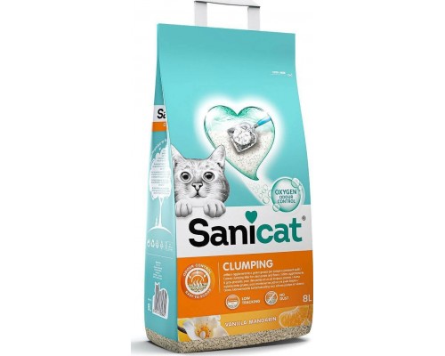 Sanicat Clumping Wanilia 8 l