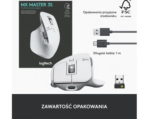 Logitech MX Master 3S Performance Pale Grey (910-006560)