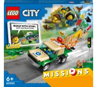 LEGO City Misje ratowania dzikich zwierząt (60353)