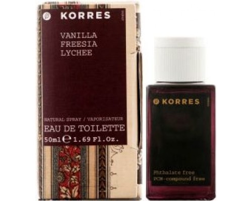 Korres Vanilla Freesia Lychee EDT 50 ml