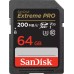 SD  SanDisk Extreme PRO SDXC 64 GB Class 10 UHS-I/U3 V30 (SDSDXXU-064G-GN4IN)