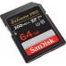 SD  SanDisk Extreme PRO SDXC 64 GB Class 10 UHS-I/U3 V30 (SDSDXXU-064G-GN4IN)