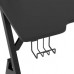 Gaming galds Elior Black gamingowe biurko z uchwytami - Vibo