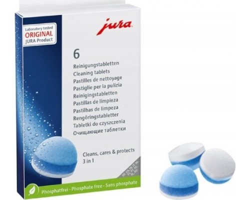 Jura JURA 3-phase cleaning tablets 6 pcs.